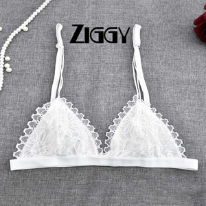 New 2020 Summer Transparent Bralette Ziggy Wireless Bras for Women Brassiere Lingerie