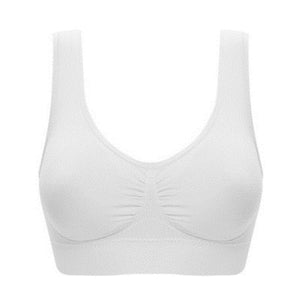 Sexy women push up Fitted BREAST   bra big size backless Ziggy  bras plus size wireless brassiere breathable seamless bra 1pcs