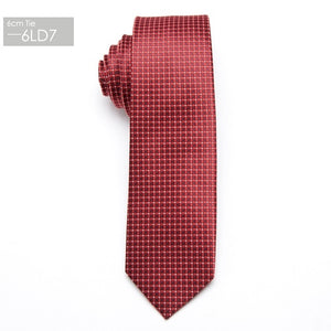 ZIGGY Men's Skinny Tie  6cm Polyester Necktie Man Fashion Clothing Shirt Accessories