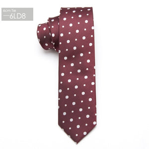 ZIGGY Men's Skinny Tie  6cm Polyester Necktie Man Fashion Clothing Shirt Accessories