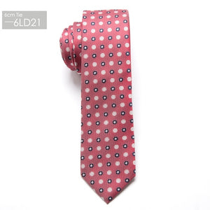 ZIGGY Men's Skinny Tie  6cm Polyester Necktie Man Fashion Clothing Shirt Accessories